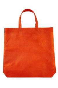 訂製禮品環保袋   橙色環保袋  福袋環保袋訂購  購物環保袋  手提環保袋 NW025